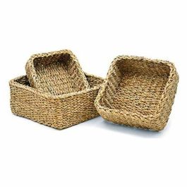 Set 3 Cestos Cuadrados Giftdecor 27X13CM (6 Unidades) Set 3 Cestos Cuadrados Giftdecor 27X13CM (6 Unidades)