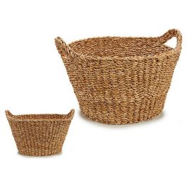 Cesto Asa Redondo Grd 18L Giftdecor 52X28CM (6 Unidades) Precio: 67.50000004. SKU: S3605605