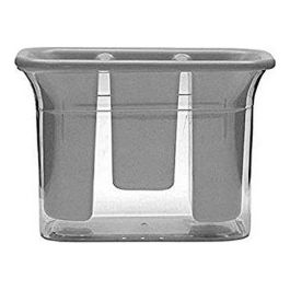 Escurrecubiertos Plast Rect 3 Col Osc Kinvara 20X14CM (12 Unidades)