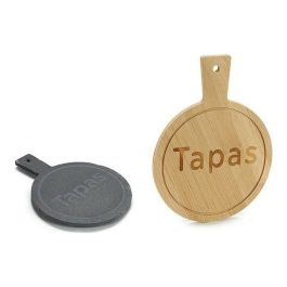Tabla Redonda Bambu Y Pizarra Dec Tapas Kinvara 14X1CM (48 Unidades) Precio: 76.4999994. SKU: S3602384