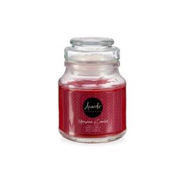 Vela Tapa Vidrio Manzana Canela 28H Acorde 7X10CM (12 Unidades)