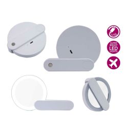 Espejo Viaje Abs Con Led Y Conector Usb Berilo 9X2CM (24 Unidades) Espejo Viaje Abs Con Led Y Conector Usb Berilo 9X2CM (24 Unidades)