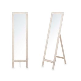 Espejo de pie Madera Natural 40 x 145 x 40 cm