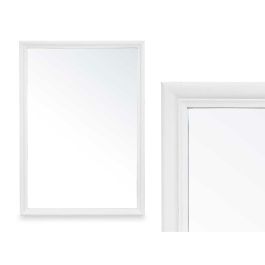 Espejo de pared Madera Blanco 50 x 70 x 50 cm Espejo de pared Madera Blanco 50 x 70 x 50 cm