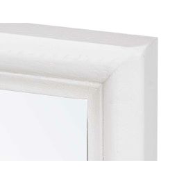 Espejo de pared Madera Blanco 50 x 70 x 50 cm Espejo de pared Madera Blanco 50 x 70 x 50 cm