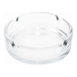 Cenicero Transparente Cristal (2 Piezas) (Ø 9 x 3 cm)