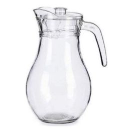 Jarra de Cristal Vivalto 1.8L con Tapa Transparente 18x24x14.5cm (8 Unidades) Precio: 32.49999984. SKU: S3604464