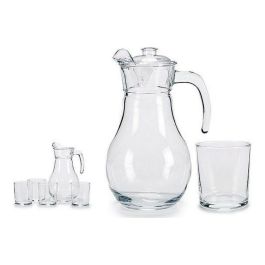 Set de Vasos BIG-S3604465 Transparente Vidrio Jarra 4 x (40 cl) / 1 x (1,8 l)