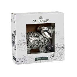 Elefante Resina Grande Plata Giftdecor 27X27CM (4 Unidades) Elefante Resina Grande Plata Giftdecor 27X27CM (4 Unidades)