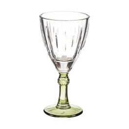 Copa de vino Exotic Transparente Cristal Verde 275 ml