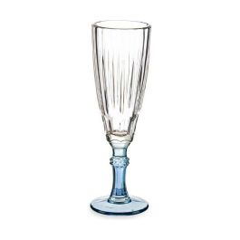 Copa de champán Exotic Cristal Azul 170 ml