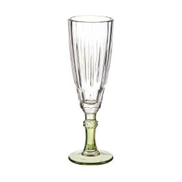 Copa de champán Exotic Cristal Verde 170 ml