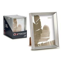 Portafoto plástico Giftdecor moldura plata 15x20 cm con vidrio y gancho (24 Unidades) Precio: 63.89000013. SKU: S3605957