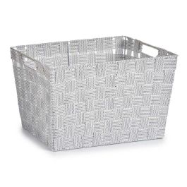 Cesta de Tela Kipit Grande Blanco 35x20x25 cm - Poliéster, 10 litros (12 Unidades) Precio: 60.5899998. SKU: S3609131