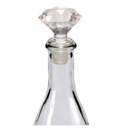 Tapon Botella Diamante Transparente Arte Regal 4.5x14.5x8.5 cm (48 Unidades) Precio: 30.94999952. SKU: S3604827