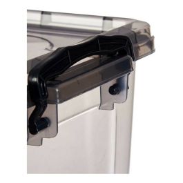 Caja Plastico Ordenacion Antracita 22L Kipit 32X20CM (6 Unidades) Caja Plastico Ordenacion Antracita 22L Kipit 32X20CM (6 Unidades)