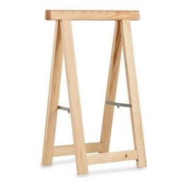 Caballete Natural Metal Madera de pino (34 x 75 x 50 cm)