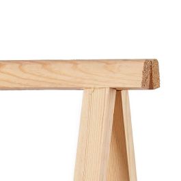 Caballete Natural Metal Madera de pino (34 x 75 x 50 cm)