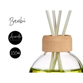 Mikado 100 ml con varilla de bambú - Vidrio, madera, fragancia verde - Acorde (12 Unidades) Mikado 100 ml con varilla de bambú - Vidrio, madera, fragancia verde - Acorde (12 Unidades)