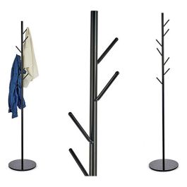 Perchero de Pie Gift Decor Negro Metal (32,5 x 170 x 32,5 cm)