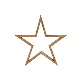 Estrella de Navidad Marrón Madera 50 x 12 x 50 cm Silueta Precio: 26.94999967. SKU: B1EMPYETCH