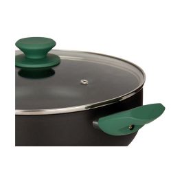 Cacerola Negro Verde Aluminio (7 L)