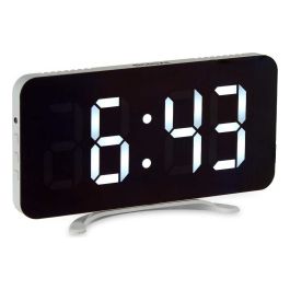 Reloj Espejo Blanco Giftdecor 15X7CM (12 Unidades) Precio: 182.49999966. SKU: S3611242