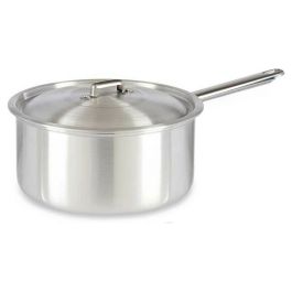 Cazo de Aluminio con Tapa Kinvara 22 cm, 4 L, Plata - Apto Gas, Horno y Lavavajillas (10 Unidades) Precio: 94.98999972. SKU: S3609476