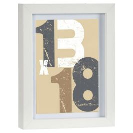 Portafoto Pared Madera Paspartu 13X18Cm Blanco Giftdecor (12 Unidades) Precio: 30.50000052. SKU: S3608783