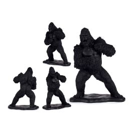 Figura Decorativa Gorila Negro Resina (25,5 x 56,5 x 43,5 cm) Precio: 47.94999979. SKU: S3609524