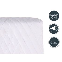 Colcha Cama Reversible 180X260 Blanco Giftdecor (6 Unidades) Colcha Cama Reversible 180X260 Blanco Giftdecor (6 Unidades)