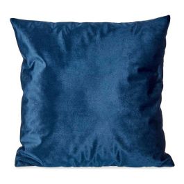 Cojín Terciopelo Azul Poliéster (45 x 13 x 45 cm) Precio: 6.69000046. SKU: S3610339
