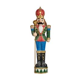 Figura Decorativa Cascanueces Verde Luz LED Rojo Poliresina 20 x 93 x 29 cm Precio: 60.78999949. SKU: B1AXMH6CZ9