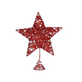 Estrella de Navidad Rojo Acero Plástico Precio: 4.94999989. SKU: B1582GH7T4