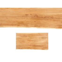 Mesa auxiliar Live Edge 120 x 60 x 46 cm Marrón Negro Madera de acacia