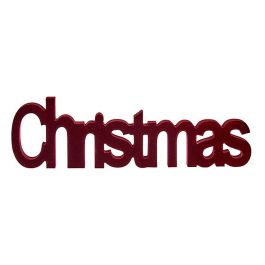 Figura Decorativa Christmas 11 x 2,5 x 36,5 cm Rojo Madera Precio: 3.95000023. SKU: B1CXPVFEW4