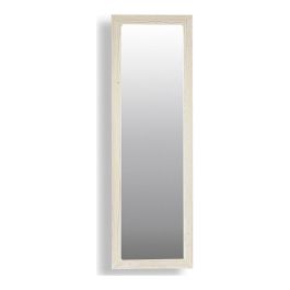 Espejo de pared 93155 Blanco Madera Cristal (38 x 140 cm)