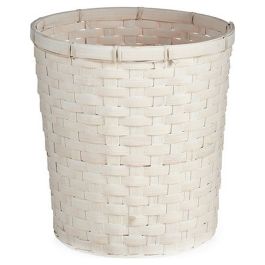 Macetero Blanco PVC Bambú 25 x 24 x 25 cm Precio: 3.69000027. SKU: S3609257