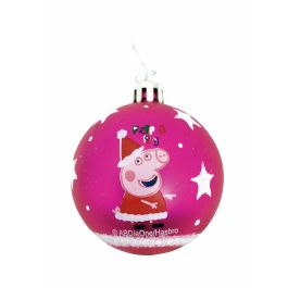 Bola de Navidad Peppa Pig Cosy corner Fucsia 6 Unidades Plástico (Ø 8 cm) Precio: 5.94999955. SKU: S4307354