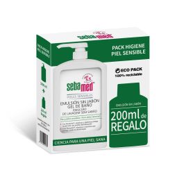 Emulsión sin jabón gel de baño lote 1000 ml + 200 ml