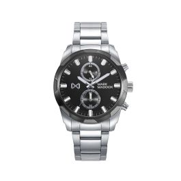 Reloj Hombre Mark Maddox HM0132-57 Negro Plateado (Ø 43 mm) Precio: 105.94999943. SKU: B1G4SNM4P9