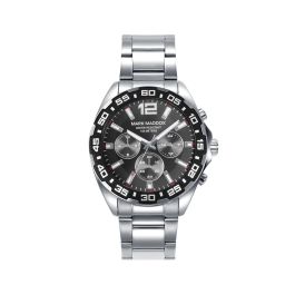 Reloj Hombre Mark Maddox HM0145-55 Negro Plateado (Ø 44 mm) Precio: 105.68999947. SKU: B19MH4FTS4