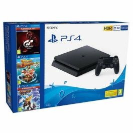 PlayStation 4 Slim Sony GT Sport Hits + Tadeo Jones: La Tabla Esmeralda + Ratchet & Clank Hits Precio: 387.95000035. SKU: B1ASS4VATD