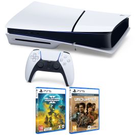 PlayStation 5 Sony CHASIS D +HELLDIVERS 2+UNCHARTED 16 GB RAM Precio: 670.49999951. SKU: B1JXCWPTGC