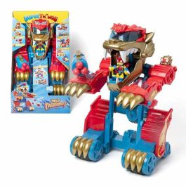 Vehículo transformer ataque superthings wild tigerbot , el kid lo pilota desde dentro de la boca, con 1 robot transformer, 1 muñeco kazoom kid y figura exclusivos Precio: 49.9004. SKU: B178QFEYSP