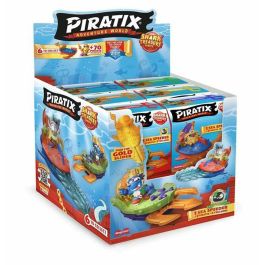 Figura piratix shark treasure four pack, incluye 4 figuras (1 sorpresa) y 4 accesorios cristal - modelos surtidos Precio: 4.58999948. SKU: B1CQQANXB6