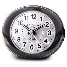 Reloj-Despertador Analógico Timemark Negro Luz LED Silencioso Snooze Modo noche 9 x 9 x 5,5 cm (9 x 9 x 5,5 cm) Precio: 13.95000046. SKU: S6502806