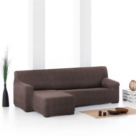 Funda para chaise longue de brazo corto izquierdo Eysa ROC Marrón 120 x 120 x 360 cm