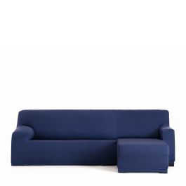 Funda para chaise longue de brazo corto derecho Eysa BRONX Azul 110 x 110 x 310 cm