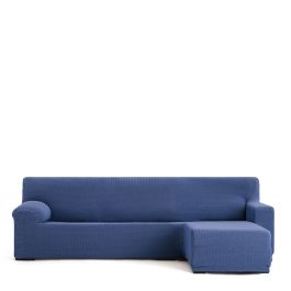 Funda para chaise longue de brazo corto derecho Eysa JAZ Azul 120 x 120 x 360 cm Precio: 148.50000033. SKU: B17TDQTKN9